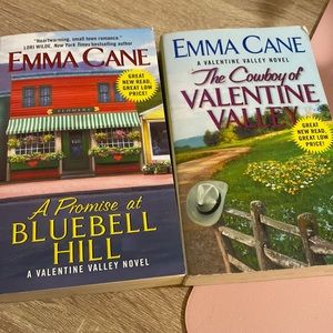 Lot of 2 paperbacks by Emma cane